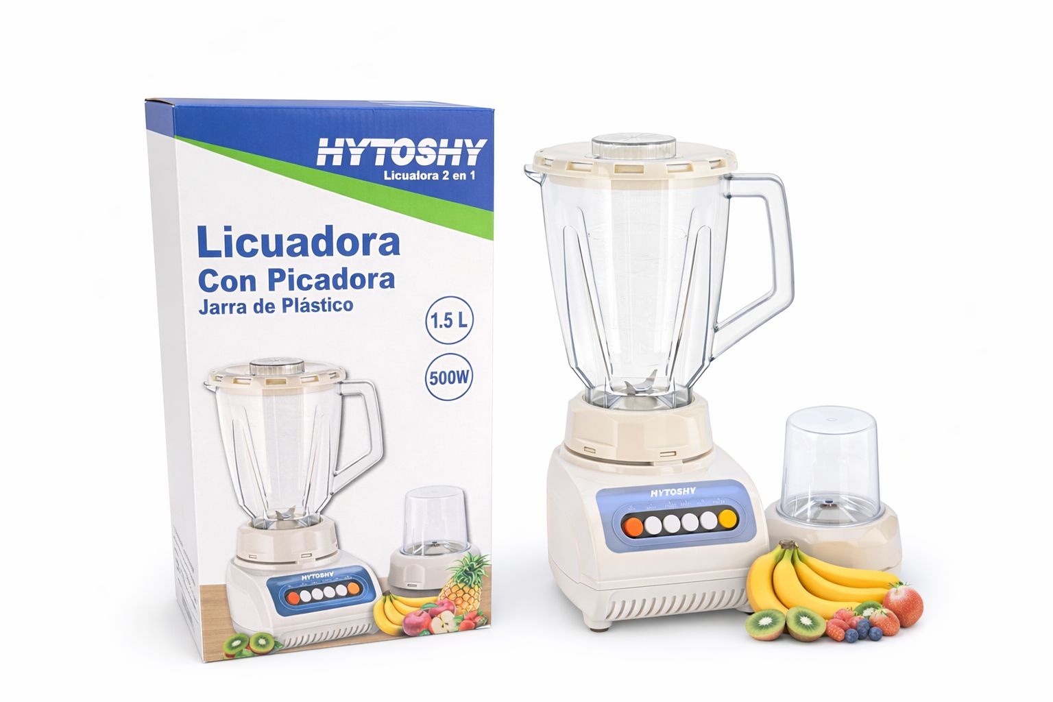 Licuadora 2 en 1 Hytoshy
