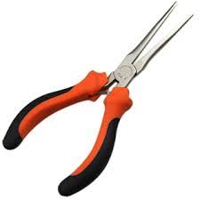 Pinza punta larga 8"