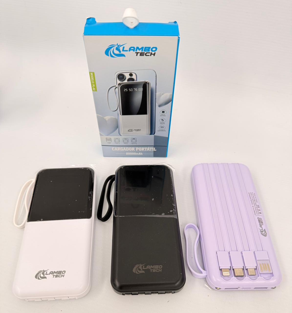 Power Bank lambotech PL82 4 en 1