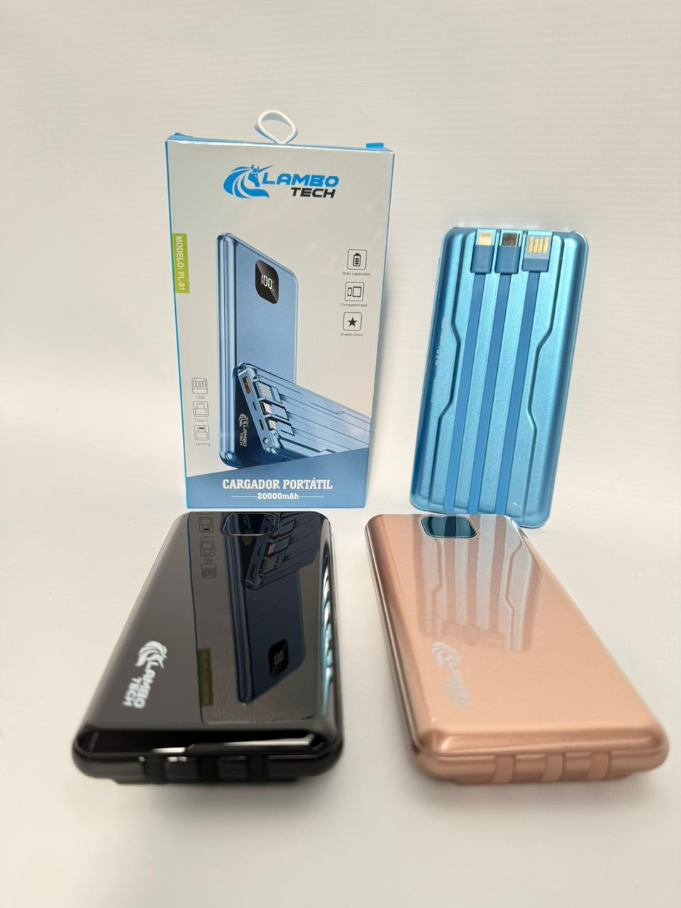 Power Bank Lambotech PL81 3 en 1