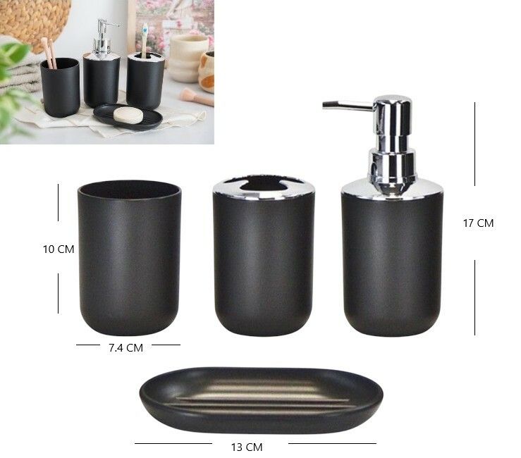 Set baño 4 piezas