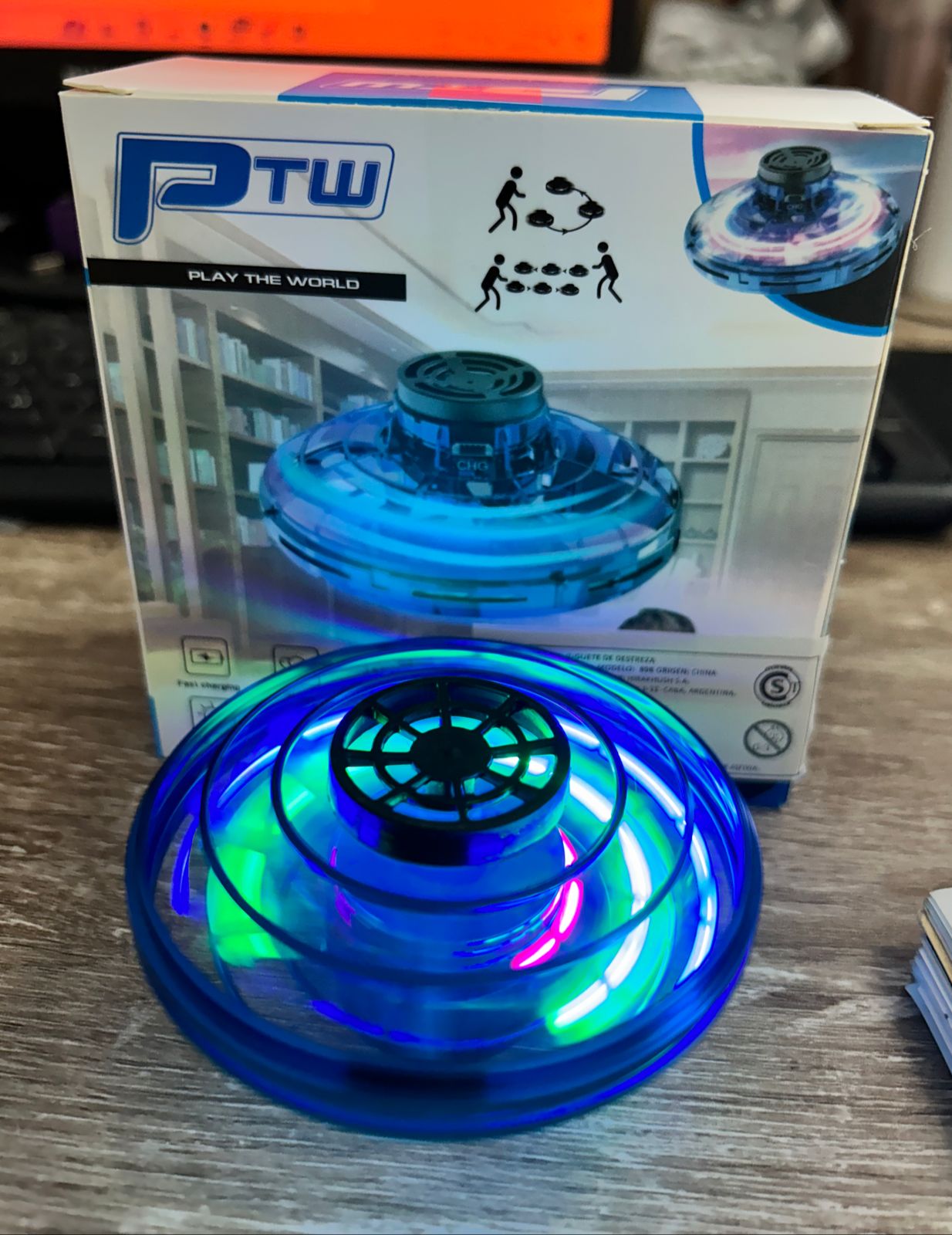 Spinner volador