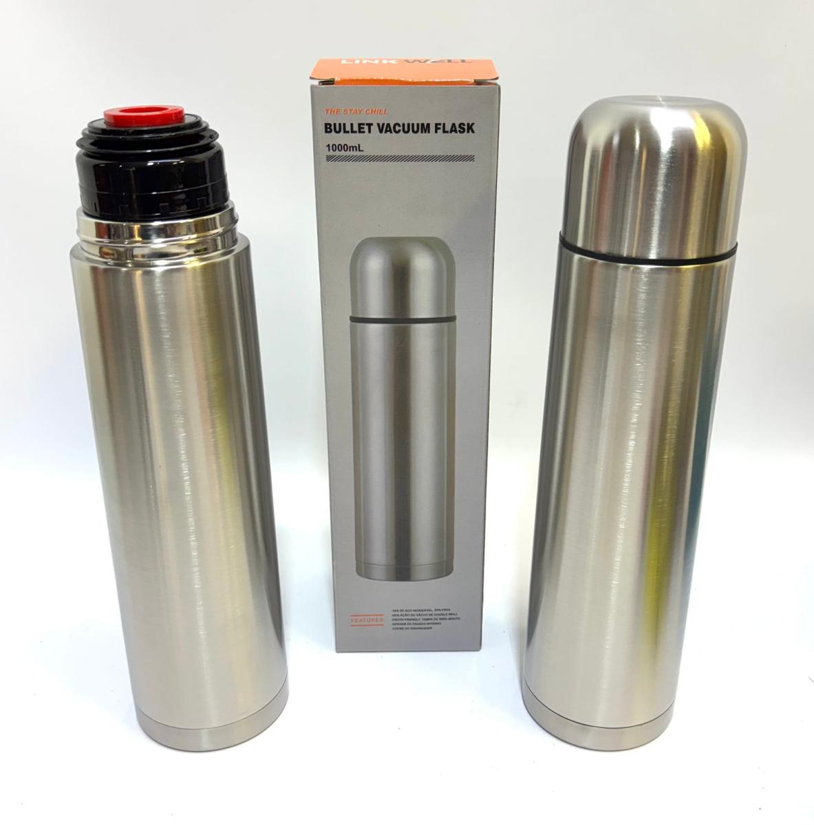 Termo Bala 1L Acero Inox