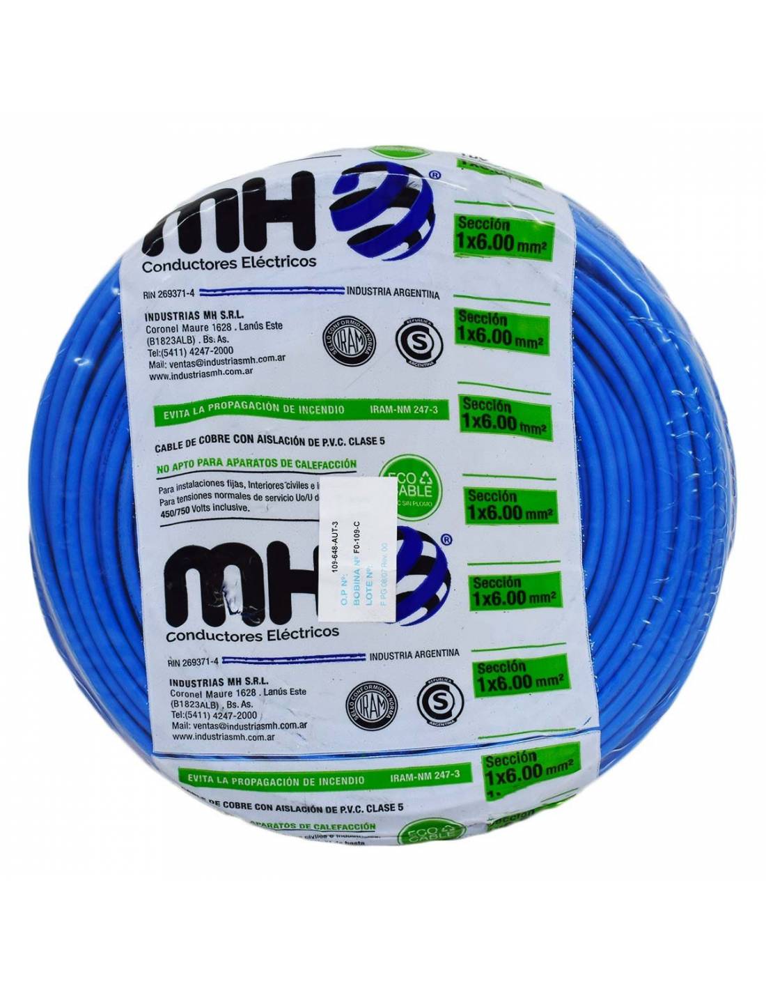 Unipolar 6mm MH azul