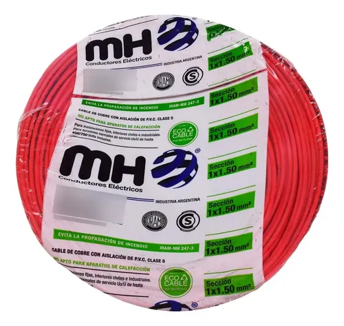 Unipolar 1,5mm MH rojo