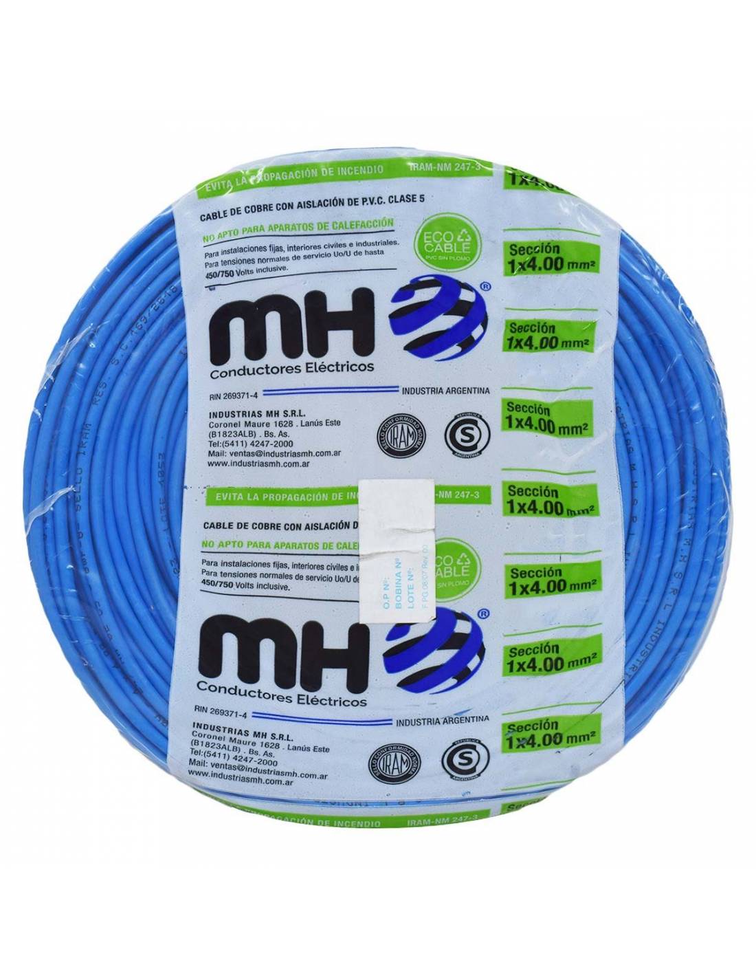 Unipolar 4mm MH azul